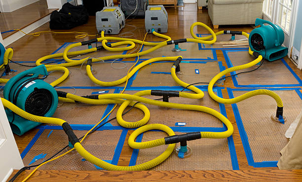 Professional Flood Damage Restoration technician working in Kernersville, NC